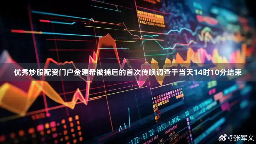 优秀炒股配资门户金建希被捕后的首次传唤调查于当天14时10分结束
